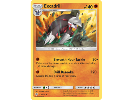 Excadrill (Reverse Holo)