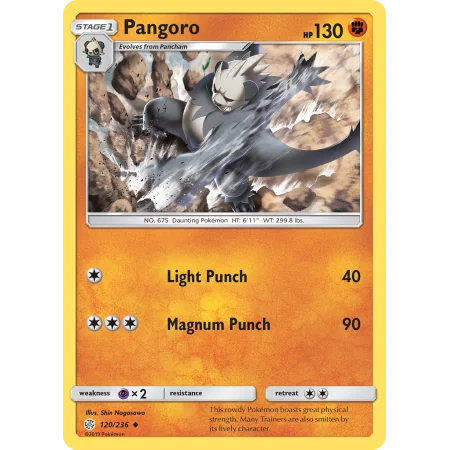 Pangoro (Reverse Holo)