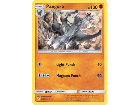 Pangoro (Reverse Holo)