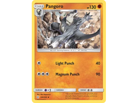 Pangoro (Reverse Holo)