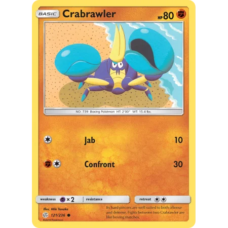 Crabrawler (Reverse Holo)