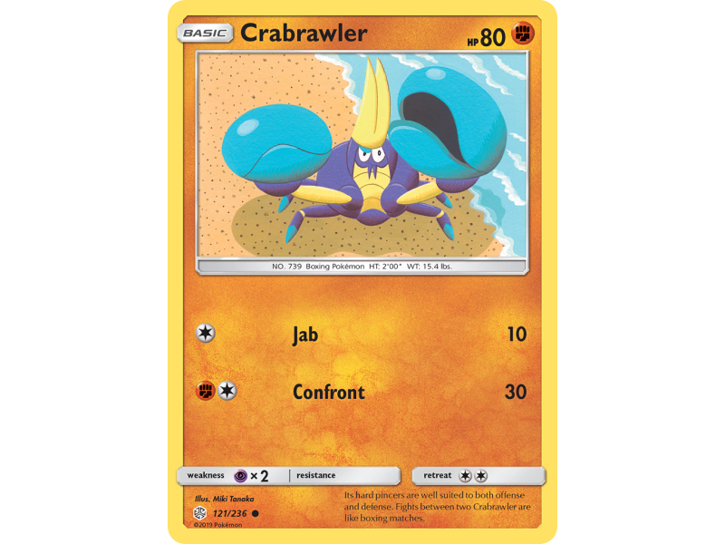 Crabrawler (Reverse Holo)