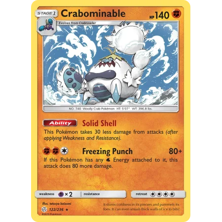 Crabominable (Reverse Holo)