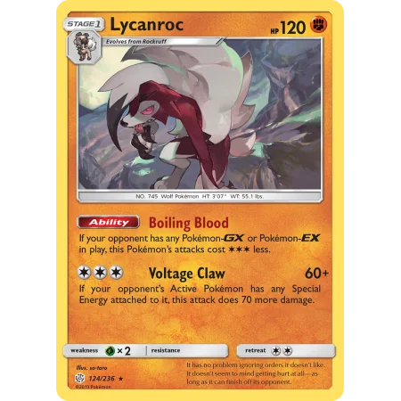 Lycanroc (Reverse Holo)