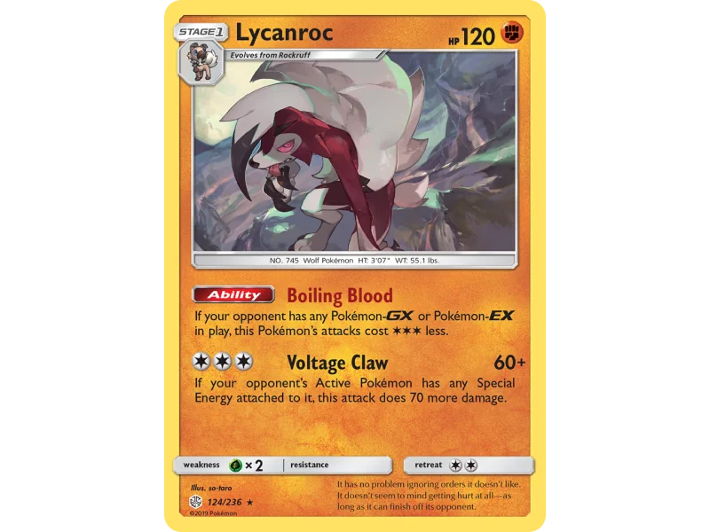 Lycanroc (Reverse Holo)