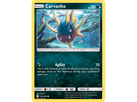 Carvanha (Reverse Holo)