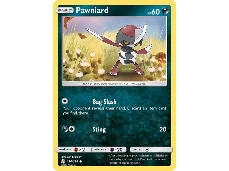 Pawniard (Reverse Holo)