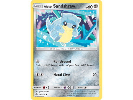 Alolan Sandshrew (Reverse Holo)