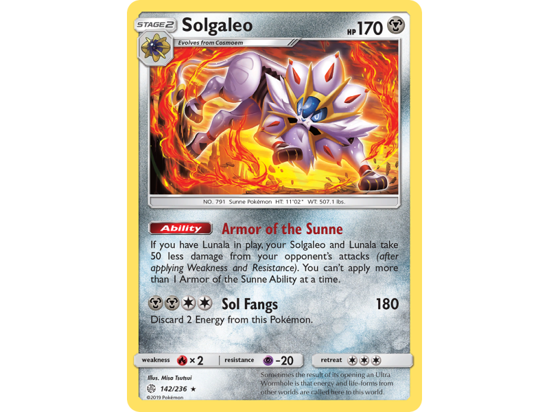 Solgaleo (Reverse Holo)
