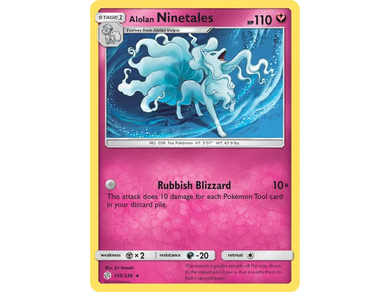 Alolan Ninetales (Reverse Holo)