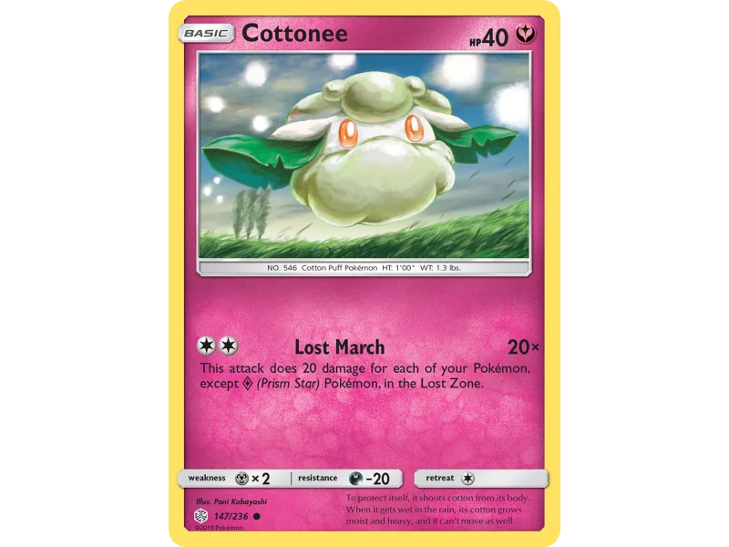 Cottonee (Reverse Holo)