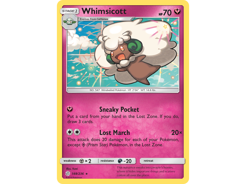 Whimsicott (Reverse Holo)