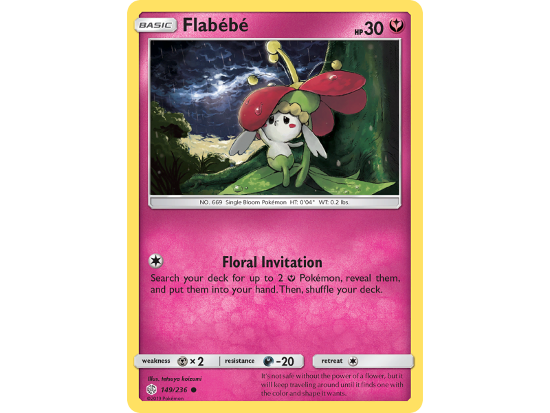 Flabébé (Reverse Holo)