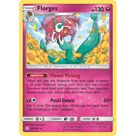 Florges (Reverse Holo)