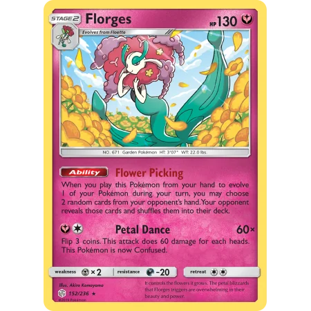 Florges (Reverse Holo)