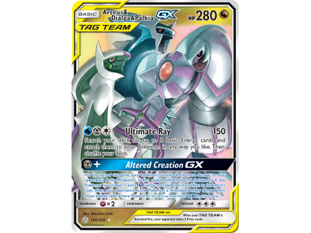 Arceus & Dialga & Palkia-GX (Holo)