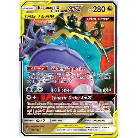 Naganadel & Guzzlord-GX (Holo)