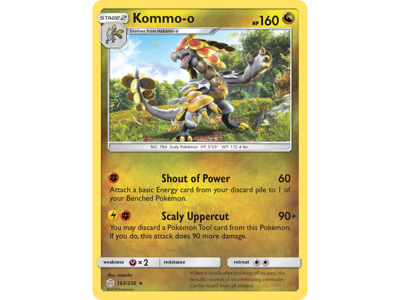 Kommo-o (Reverse Holo)