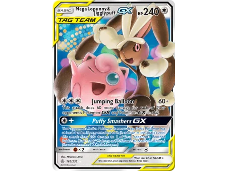 Mega Lopunny & Jigglypuff-GX (Holo)