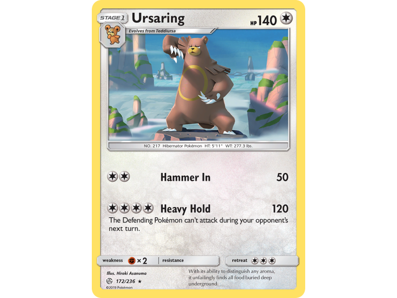 Ursaring (Reverse Holo)