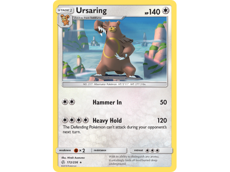 Ursaring (Reverse Holo)