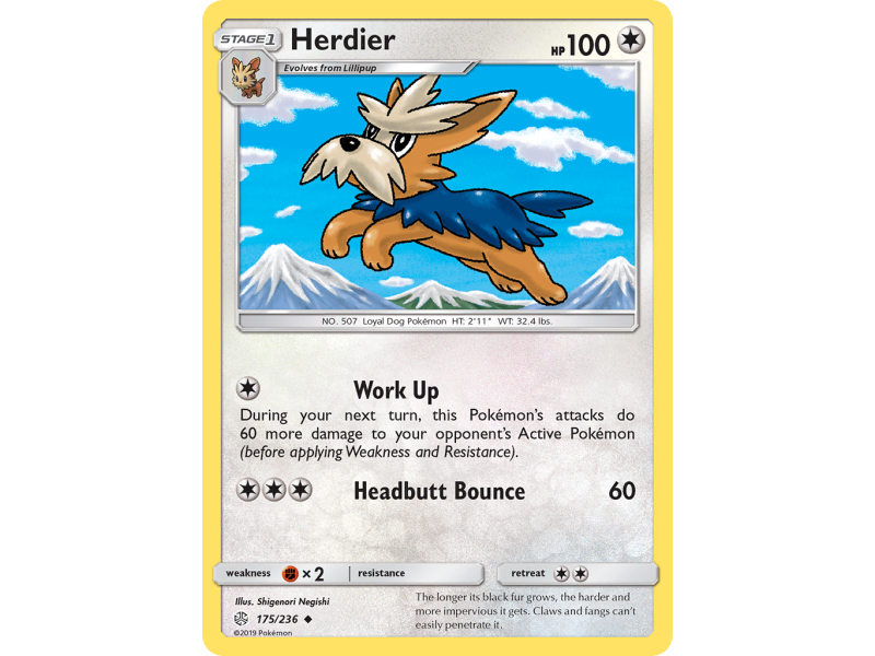Herdier (Reverse Holo)