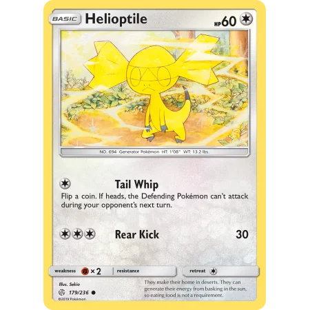 Helioptile (Reverse Holo)