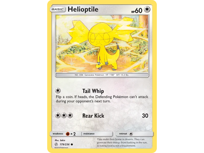 Helioptile (Reverse Holo)