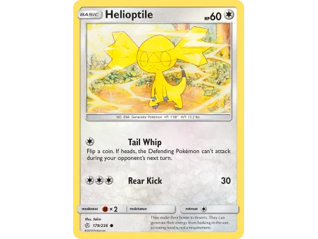 Helioptile (Reverse Holo)