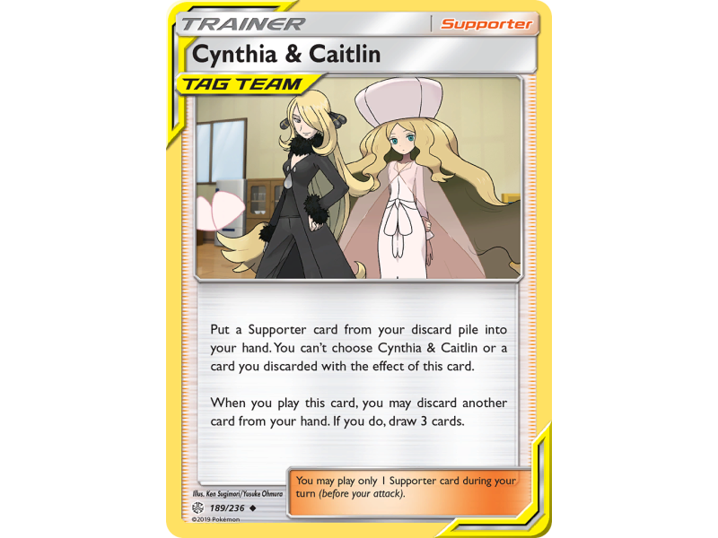 Cynthia & Caitlin (Reverse Holo)
