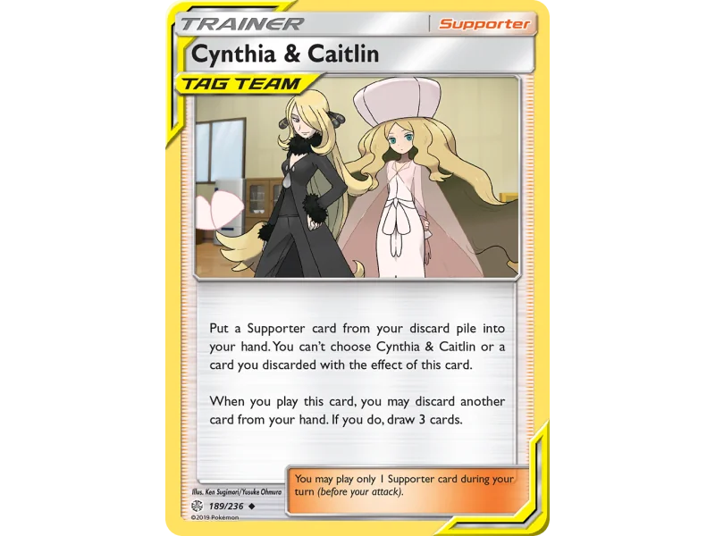 Cynthia & Caitlin (Reverse Holo)