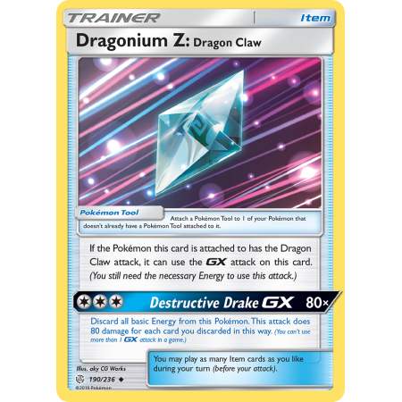 Dragonium Z: Dragon Claw (Reverse Holo)