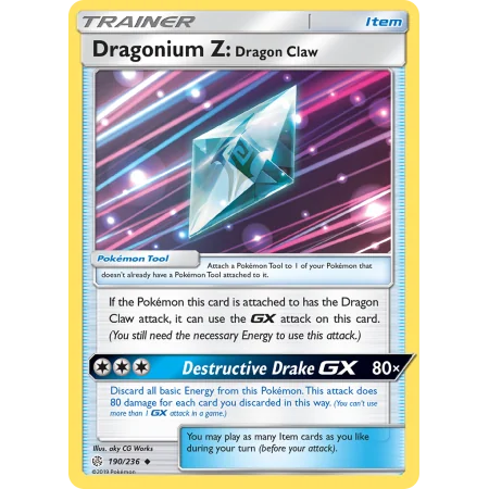 Dragonium Z: Dragon Claw (Reverse Holo)