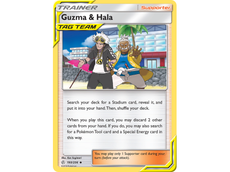 Guzma & Hala (Reverse Holo)