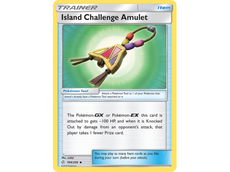 Island Challenge Amulet (Reverse Holo)