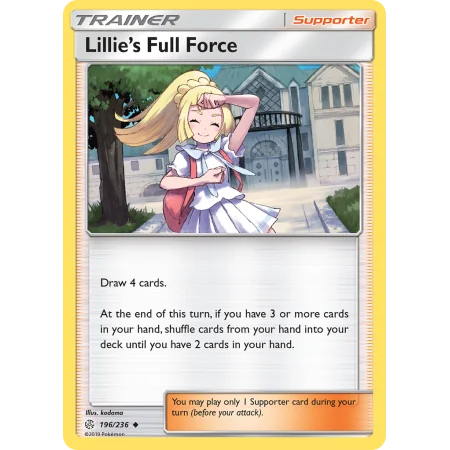 Lillie's Full Force (Reverse Holo)