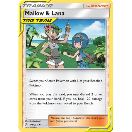 Mallow & Lana (Reverse Holo)