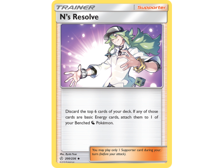 N's Resolve (Reverse Holo)