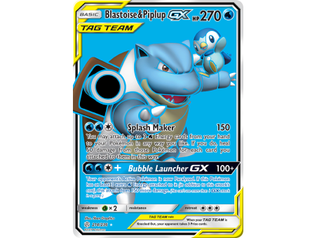 Blastoise & Piplup-GX