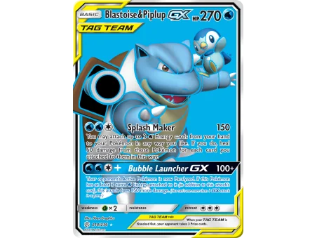 Blastoise & Piplup-GX