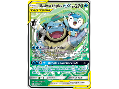 Blastoise & Piplup-GX