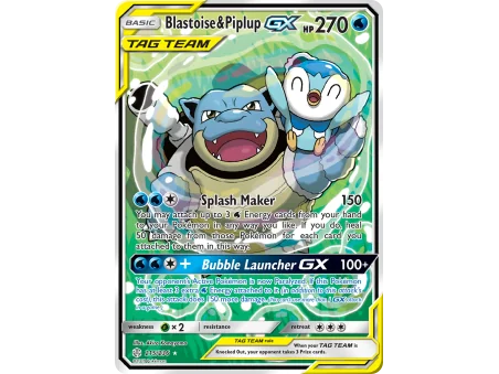 Blastoise & Piplup-GX