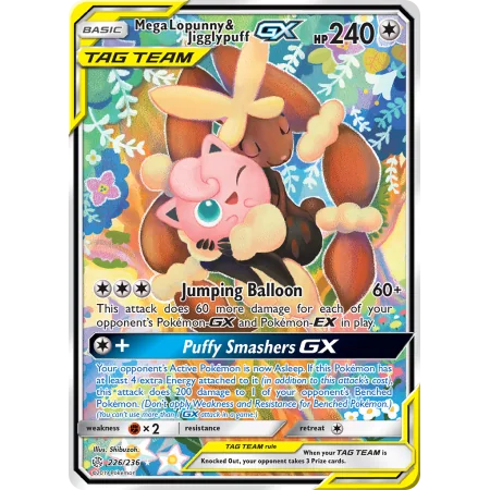 Mega Lopunny & Jigglypuff-GX