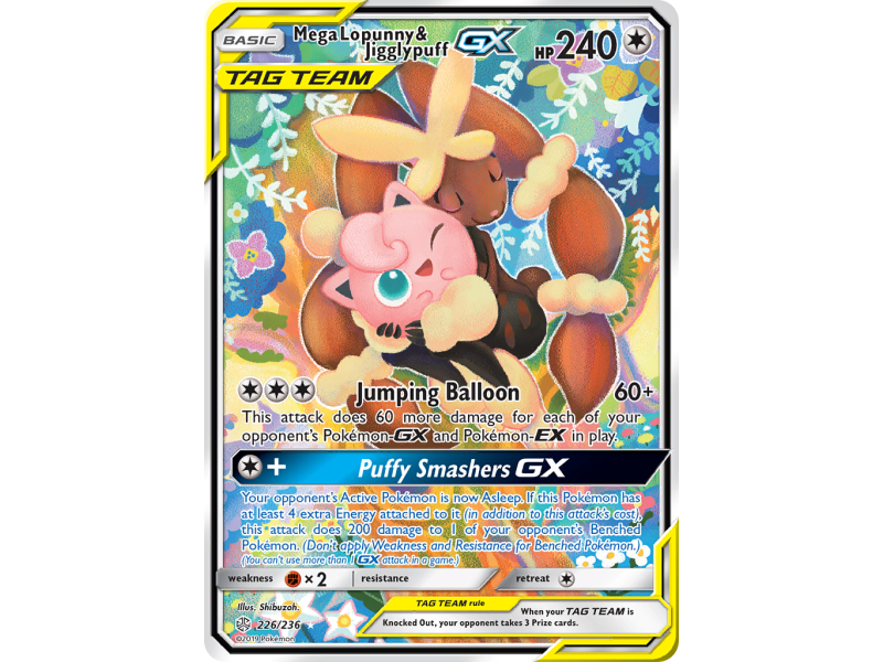 Mega Lopunny & Jigglypuff-GX