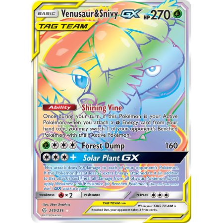 Venusaur & Snivy-GX