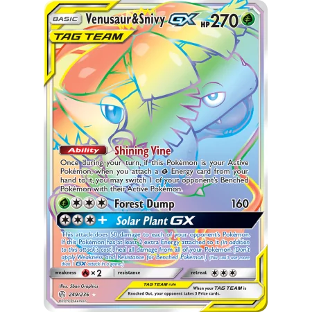 Venusaur & Snivy-GX