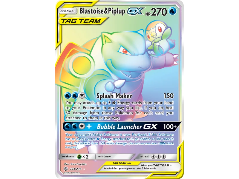 Blastoise & Piplup-GX