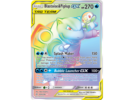 Blastoise & Piplup-GX