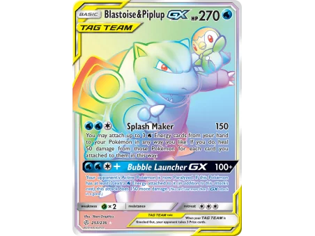 Blastoise & Piplup-GX