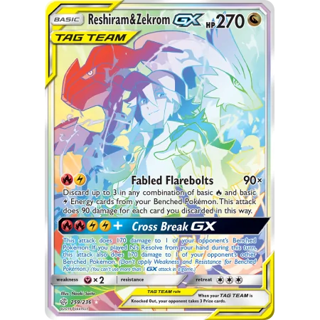 Reshiram & Zekrom-GX